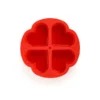 Lekue Moule à Gâteau Cœur 4 Parts Cake Portion Silicone