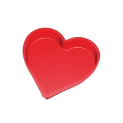 Lekue Moule à Gâteau Cœur Silicone 24 Cm 1300 Ml
