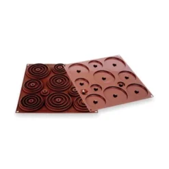 Silikomart Moule œuf En Chocolat 3D Silicone -Pas Cher Cuire Joie Magasin 511101 1 2 Moule uf en chocolat 3D silicone Silikomart