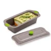 Rigiflex Terrine En Silicone Structure Acier Avec Couvercle 2 En 1 24 Cm