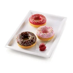 Silikomart Moule 6 Donuts Silicone Platinium -Pas Cher Cuire Joie Magasin 511128 1 5 Moule 6 donuts silicone Platinium Silikomart