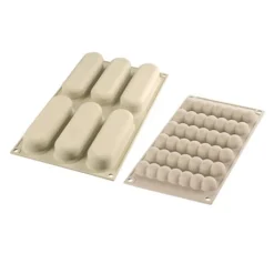 Silikomart Moule 3D Kit Chic 6 Éclairs -Pas Cher Cuire Joie Magasin 511134 1 1 Moule 3D Kit Chic 6 Eclairs Silikomart