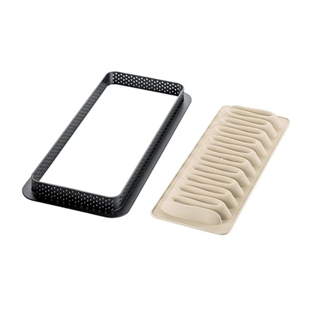Silikomart Moule 3D Kit Tarte Zigzag Raffiné 3 Silikomart Moule 3D Kit Tarte Zigzag Raffiné – Image 3