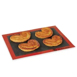 Tapis De Cuisson Perforé Professionnel En Fibre De Verre Et Silicone 40 Cm -Pas Cher Cuire Joie Magasin 512211 2 3 Tapis de cuisson perfore professionnel en fibre de verre et silicone 40 cm Mathon