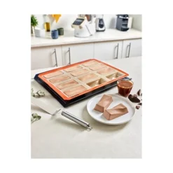 Plaque De 12 Empreintes Barres Torsadées -Pas Cher Cuire Joie Magasin 512240 2 2 Plaque de 12 empreintes barres torsadees Silpat