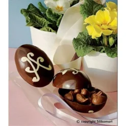 Silikomart Moule Demi-oeufs De Pâques En Silicone -Pas Cher Cuire Joie Magasin 51278 4 1 Moule demi oeufs de Paques en silicone Silikomart