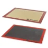 Lot Tapis De Cuisson Et Tapis De Cuisson Perforé Silicone Et Fibre De Verre 40 Cm