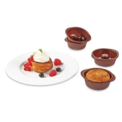 Lot De 8 Flexi'moules à Baba Ou Savarins En Silicone -Pas Cher Cuire Joie Magasin 514000 2 4 Lot de 8 Flexi moules a baba ou savarins en silicone Mathon