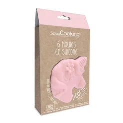 6 Moules En Silicone Licorne -Pas Cher Cuire Joie Magasin 514002 2 1 6 moules en silicone Licorne Scrapcooking