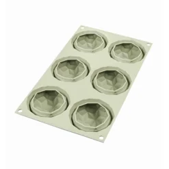 Silikomart Moule Silicone 6 Mini Gâteaux Mini Gemma -Pas Cher Cuire Joie Magasin 51450 2 2 Moule silicone 6 mini gateaux Mini Gemma Silikomart