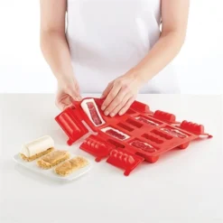 Lekue Kit Mini Bûches Rondes Silicone Platinium -Pas Cher Cuire Joie Magasin 51452 3 4 Kit mini buches rondes silicone platinium Lekue