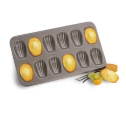 Lot 2 Plaques à Madeleines Et Mini-madeleines 5 Lot 2 Plaques à Madeleines Et Mini-madeleines -Pas Cher Cuire Joie Magasin 519016 1 1 Lot 2 plaques a madeleines et mini madeleines Mathon