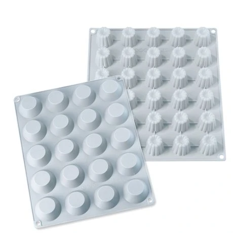 Lot 2 Grandes Plaques Mini-canelés Et Tartelettes 1 Lot 2 Grandes Plaques Mini-canelés Et Tartelettes