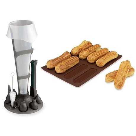Lot Set Poche à Douille Et Flexi' Plaque 8 éclairs 1 Lot Set Poche à Douille Et Flexi' Plaque 8 éclairs