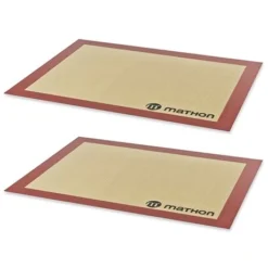 Lot De 2 Tapis De Cuisson Professionnels En Silicone