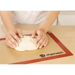 Lot Plaque à Pâtisserie Perforée 40 Cm Et Tapis De Cuisson Pro -Pas Cher Cuire Joie Magasin 519075 2 1 Lot Plaque a patisserie perforee 40 cm et tapis de cuisson pro Mathon