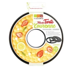 Moule à Tarte Amovible Forme Couronne 30 Cm -Pas Cher Cuire Joie Magasin 541011 2 1 Moule a tarte amovible forme couronne 30 cm Scrapcooking