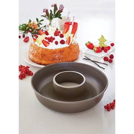 Moule à Savarin Ou Couronne Acier Revêtu Anti-adhérent 24 Cm 4 Moule à Savarin Ou Couronne Acier Revêtu Anti-adhérent 24 Cm – Image 4