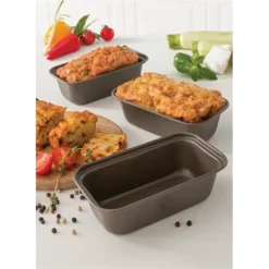 Set 3 Mini Moules à Cake Acier Revêtu 15,5 Cm -Pas Cher Cuire Joie Magasin 541092 1 3 Set 3 mini moules a cake acier revetu 15 5 cm Mathon