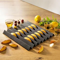 Plaque Dents De Loup Acier Revêtu Anti-adhérent 30 Cm -Pas Cher Cuire Joie Magasin 54212 1 4 Plaque dents de loup acier revetu anti adherent 30 cm Mathon