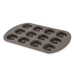 Plaque 12 Mini Savarins En Acier Revêtu 26,5 Cm -Pas Cher Cuire Joie Magasin 54276 1 3 Plaque 12 mini savarins en acier revetu 26 5 cm Mathon