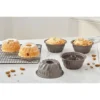 Set De 4 Moules à Mini Kouglof Acier Revêtement Antiadhérent 10 Cm