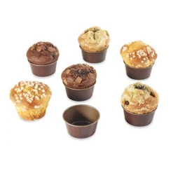 6 Moules à Muffin Individuels -Pas Cher Cuire Joie Magasin 54412 2 4 6 moules a muffin individuels Gobel
