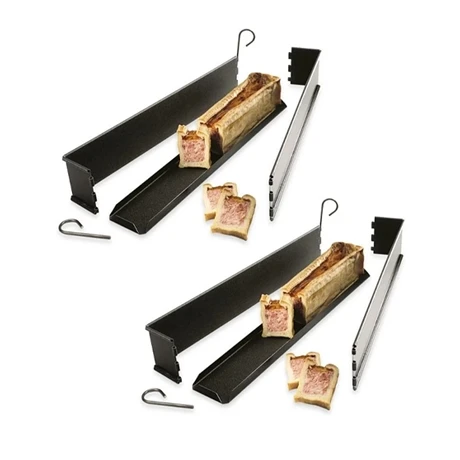 Lot De 2 Moules Mini-pâté Démontable 1 Lot De 2 Moules Mini-pâté Démontable