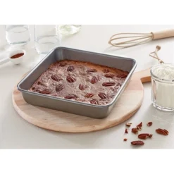 Lot Moule à Manqué Carré 23 Cm Et Moule à Cake 30 Cm Acier Revêtement Antiadhérent -Pas Cher Cuire Joie Magasin 549023 2 1 Lot moule a manque carre 23 cm et moule a cake 30 cm acier revetement antiadherent Mathon