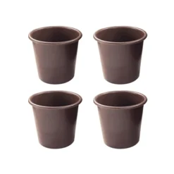 Lot De 4 Moules à Babas Ronds 6 Cm