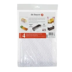 De Buyer Set Feuilles Transferts 4 Décors Bûche -Pas Cher Cuire Joie Magasin 55600 1 3 Set feuilles transferts 4 decors buche De Buyer