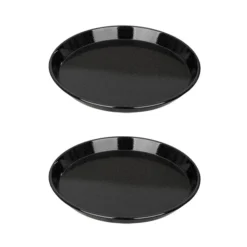 Lot De 2 Tourtières émaillée 32 Cm