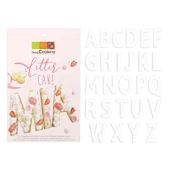 Kit Letter Cake - 26 Lettres