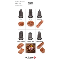 De Buyer Coffret 6 Douilles En Tritan Créatif -Pas Cher Cuire Joie Magasin 560027 2 1 Coffret 6 douilles en Tritan Creatif De Buyer