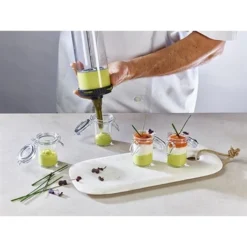 De Buyer Tube Piston à Pression Multi-usage -Pas Cher Cuire Joie Magasin 56504 2 3 Tube piston a pression multi usage De Buyer