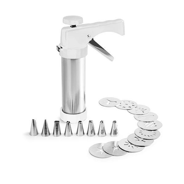 Ibili Set Presse à Biscuits Et Churros Acier Inoxydable 1 Ibili Set Presse à Biscuits Et Churros Acier Inoxydable