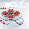 Set De 4 Cercles à Tartelette Inox 8 Cm