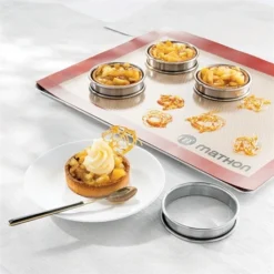 Set De 4 Cercles à Tartelette Inox 8 Cm -Pas Cher Cuire Joie Magasin 573000 2 6 Set de 4 cercles a tartelette inox 8 cm Mathon