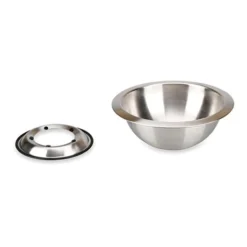 Cul De Poule Avec Support En Inox 23 Cm -Pas Cher Cuire Joie Magasin 573012 2 2 Cul de poule avec support en inox 23 cm Mathon