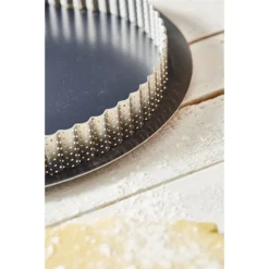 De Buyer Cercle à Tarte Perforé Cannelé Acier Inoxydable 20 Cm -Pas Cher Cuire Joie Magasin 573027 2 2 Cercle a tarte perfore cannele acier inoxydable 20 cm De Buyer