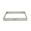 De Buyer Cercle à Tarte Perforé Carré Cannelé 23 Cm