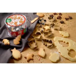 Patisse Boîte 18 Découpoirs Inox Noël