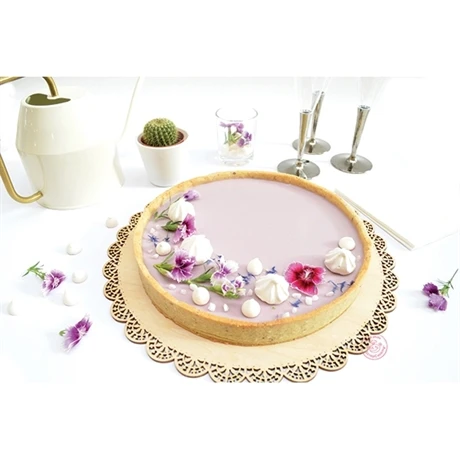 Cercle à Tarte Extensible Perforé En Inox 2 Cercle à Tarte Extensible Perforé En Inox – Image 2