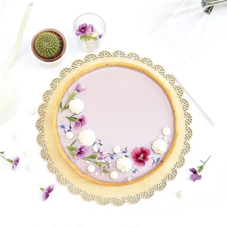 Cercle à Tarte Extensible Perforé En Inox 3 Cercle à Tarte Extensible Perforé En Inox – Image 3