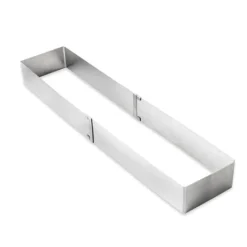Cadre Extensible Rectangulaire En Inox 25,5 - 48,5 Cm -Pas Cher Cuire Joie Magasin 573041 2 3 Cadre extensible rectangulaire en inox 25 5 48 5 cm Mathon