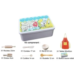Kit Pâtisserie 8 Pièces Pour Enfants