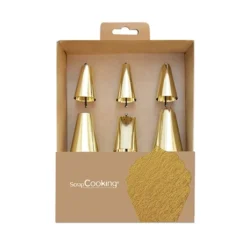 Coffret 6 Douilles Dorées -Pas Cher Cuire Joie Magasin 573058 2 2 Coffret 6 douilles dorees Scrapcooking