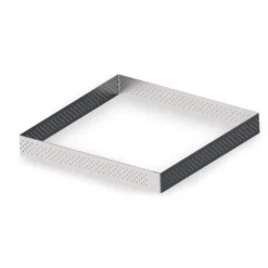 De Buyer Cercle à Tarte Carré Perforé 20 Cm