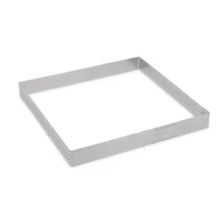 De Buyer Cercle à Tarte Perforé Carré 17,5 Cm -Pas Cher Cuire Joie Magasin 573133 2 4 Cercle a tarte perfore carre 17 5 cm De Buyer