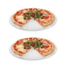 Set De 2 Grilles Perforées Rondes Pour Pizza